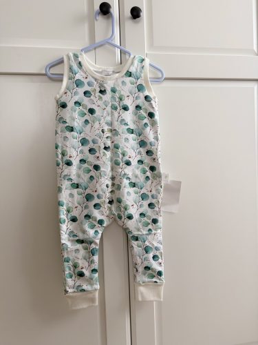 Egyberészes pizsama - Kétrétegű- Eukaliptusz