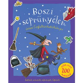 Boszi seprűnyélen - Óriás foglalkoztatókönyv