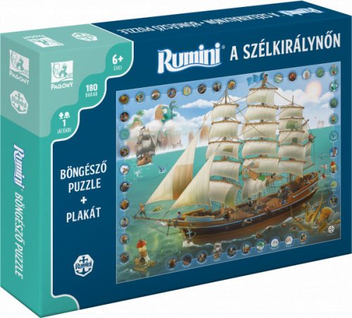 Rumini a Szélkirálynőn - puzzle