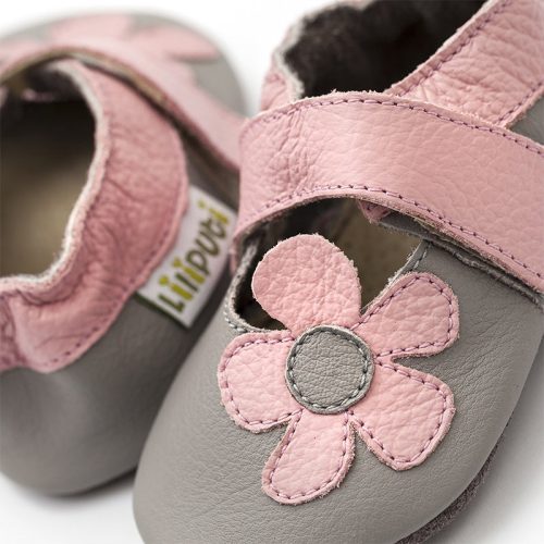 Liliputi puhatalpú szandál - Kalahari szürke