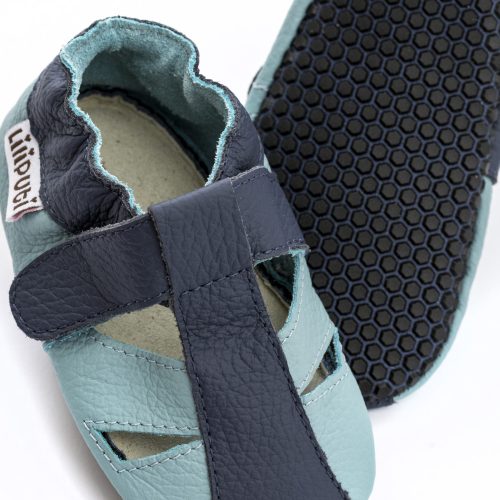 Liliputi puhatalpú szandál - Sky - Tappancsos