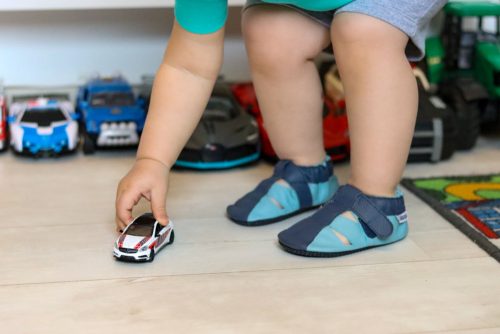 Liliputi puhatalpú szandál - Sky - Tappancsos