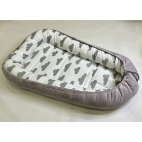 prémium Babafészek - XL méret - Bárányfelhők