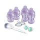 Tommee Tippee Advanced  anti-colic újszülött cumisüveg szett-Lila