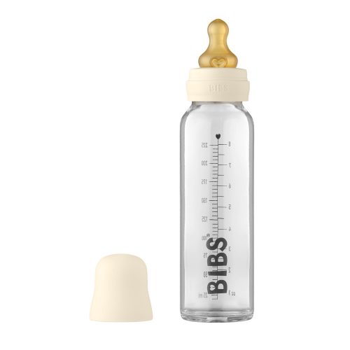 BIBS cumisüveg szett - krémfehér - 225 ml