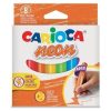 Carioca Maxi háromszögletű neon zsírkréta, 8 db-os