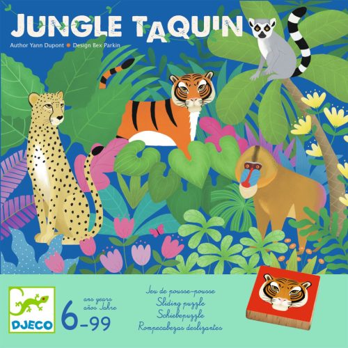 Társasjáték - Csibészke - Jungle Taquin