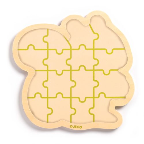 Fa puzzle - Mókus, 16 db-os - Puzzlo Nut