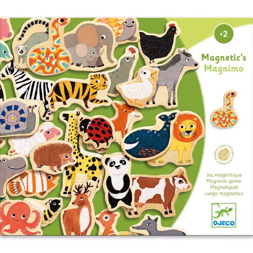 Mágneses képkészlet - Vonzó állatfigurák - Magnimo