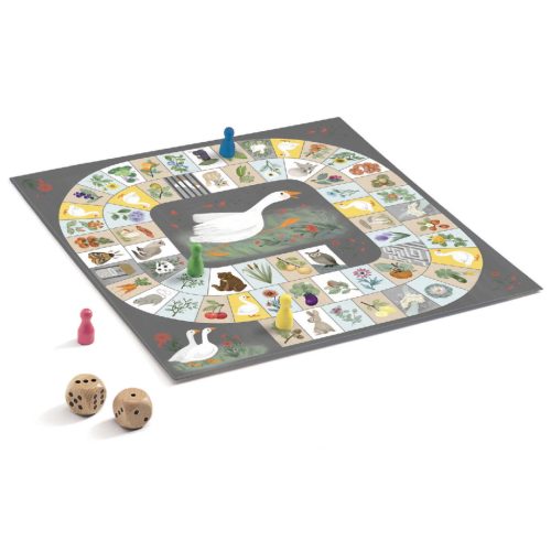 Társasjáték klasszikus - Liba játék - Goose game