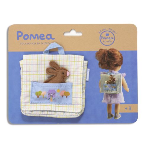 Játékbaba kiegészítő - Iskolatáska - School bag