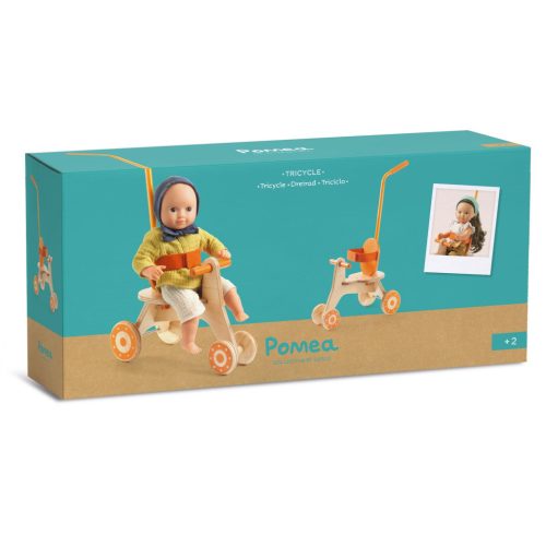 Játékbaba kiegészítő - Baba tricikli - Tricycle