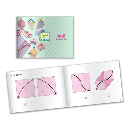 Origami - Doboz hajtogatás - Kirigami Small boxes