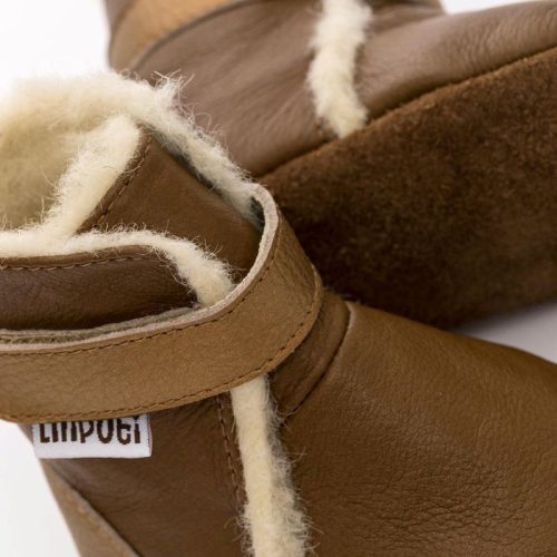 Liliputi puhatalpú csizma - Copper