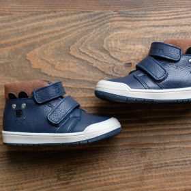 TD Shoes Fiú Vízálló Cipő - Orrvédős Kék Macis